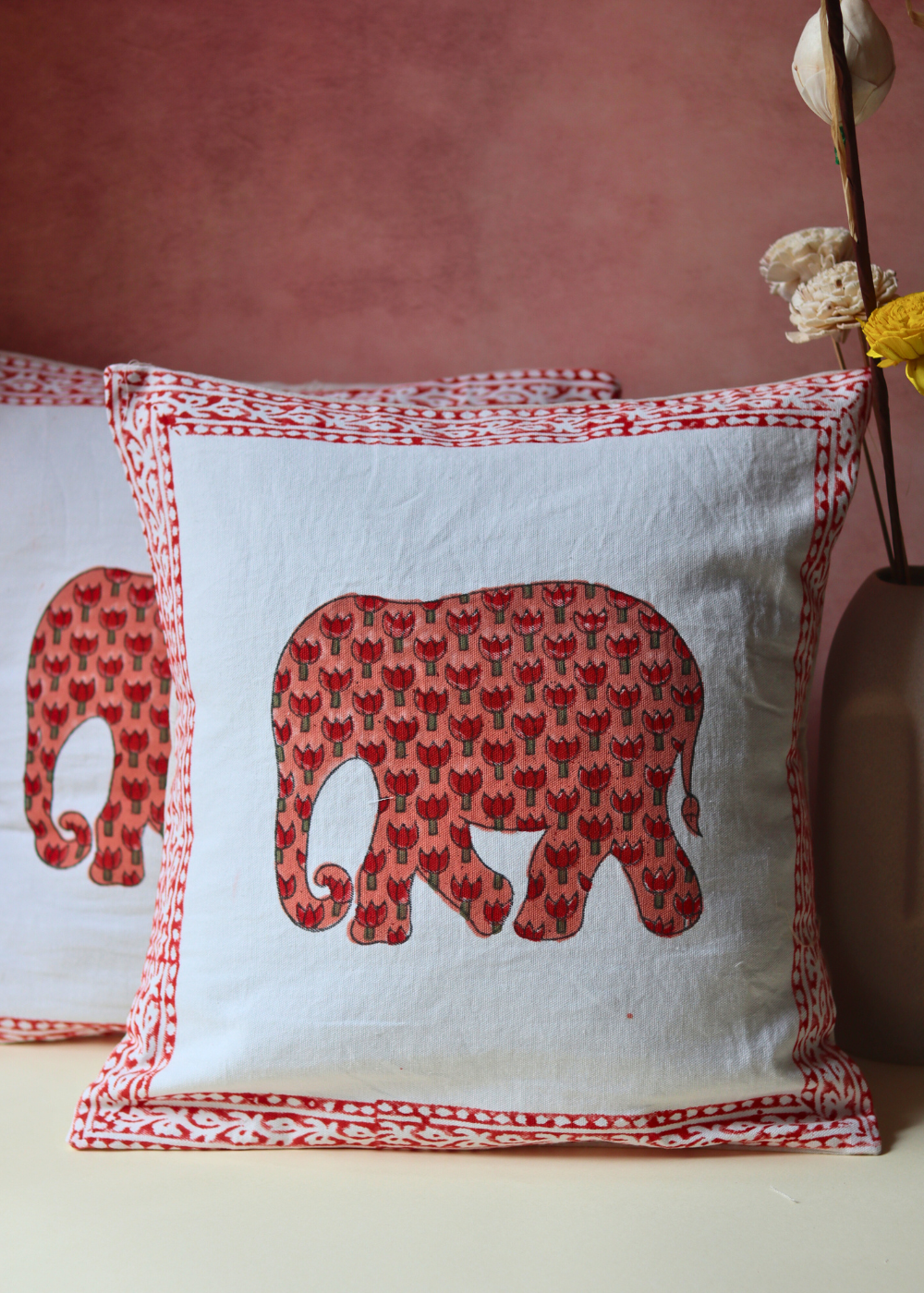 Handmade cushion cover