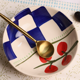mykonos cherry bowl made by ceramic 