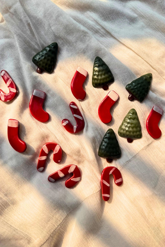 Santa's Magnet Mug handmade in India