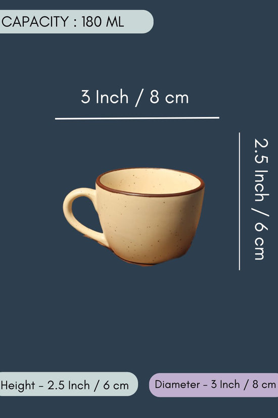 Ivory Bliss Mug & Saucer