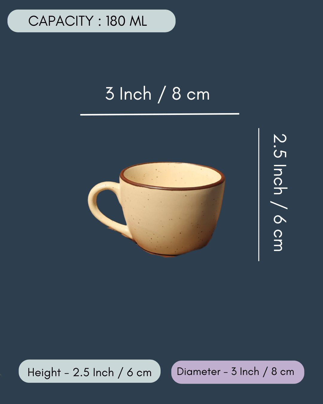 Ivory Bliss Mug & Saucer