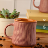 Lavender etching chai cup height & breadth 