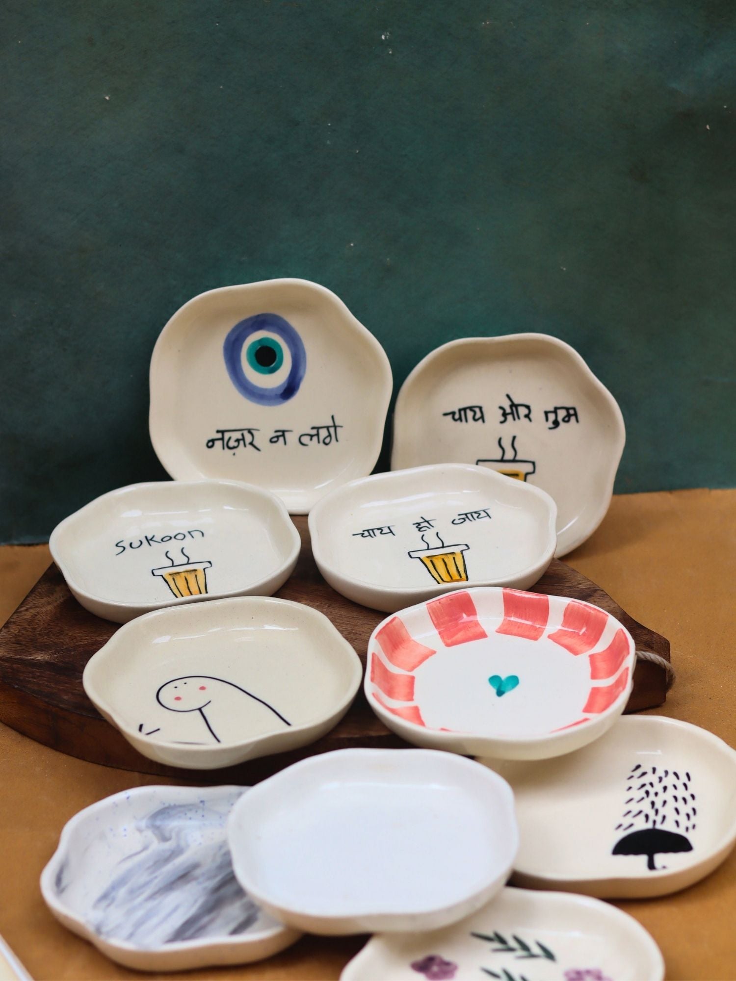 Set of 10 Sugar Treat Dessert Plate (for the price of 7)