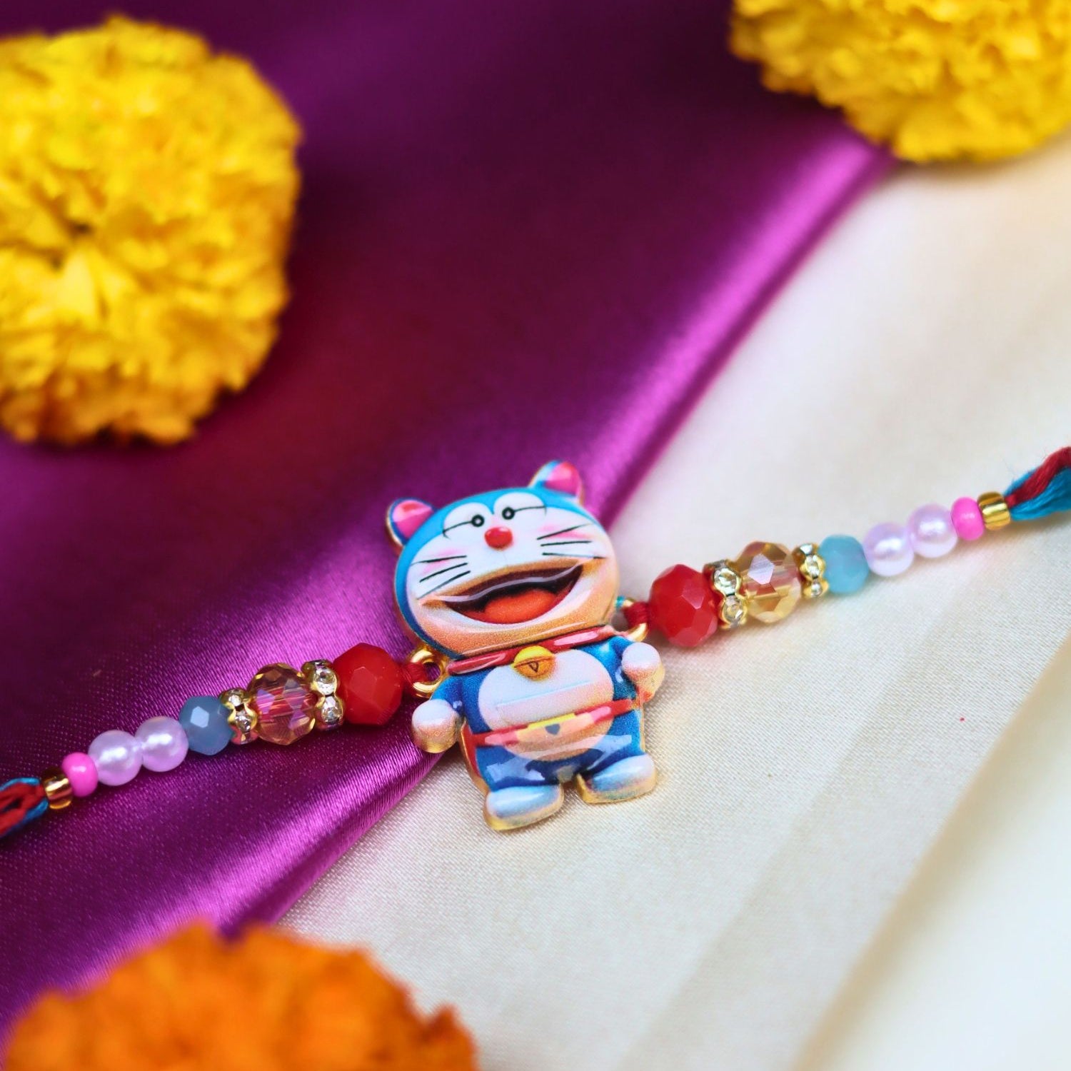 Doraemon Rakhi with premium quality material