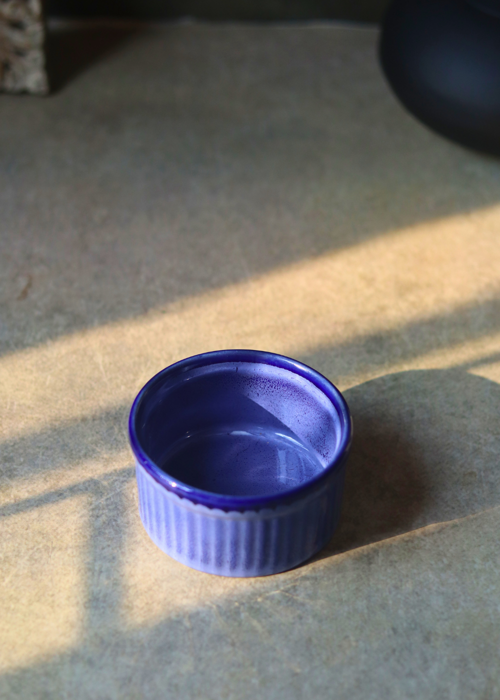 Kitchenware Solid Blue Ramekin