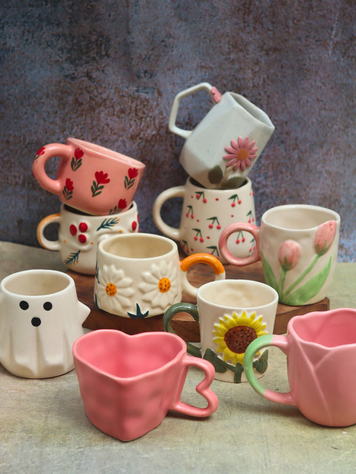 Set of 10 Coffee & Chill Mugs Combo (for the price of 7)