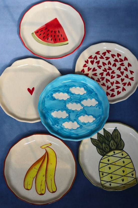 Set of 6 Plates (For the price of 5) handmade in India