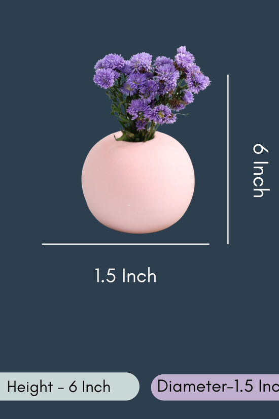 Baby Pink Round Planter