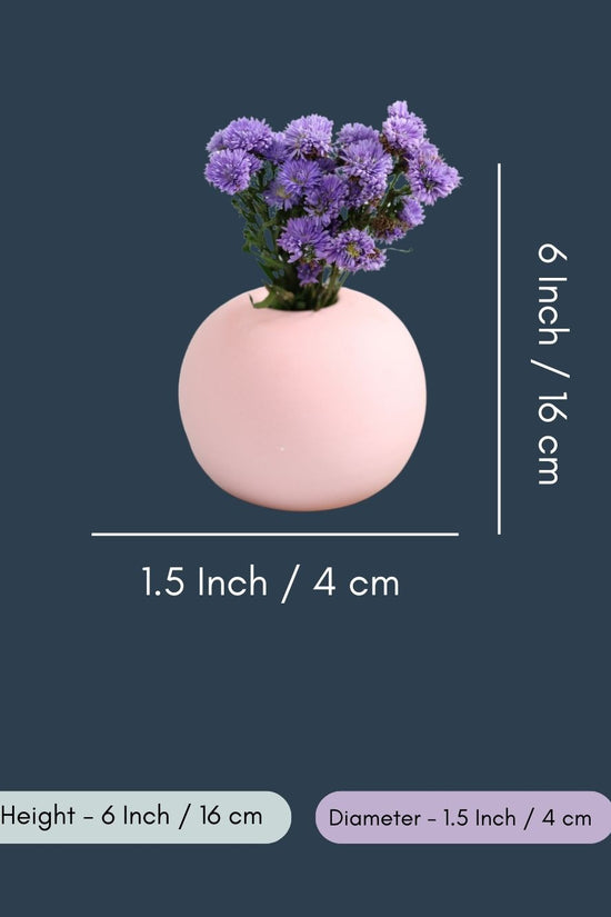Baby Pink Round Planter