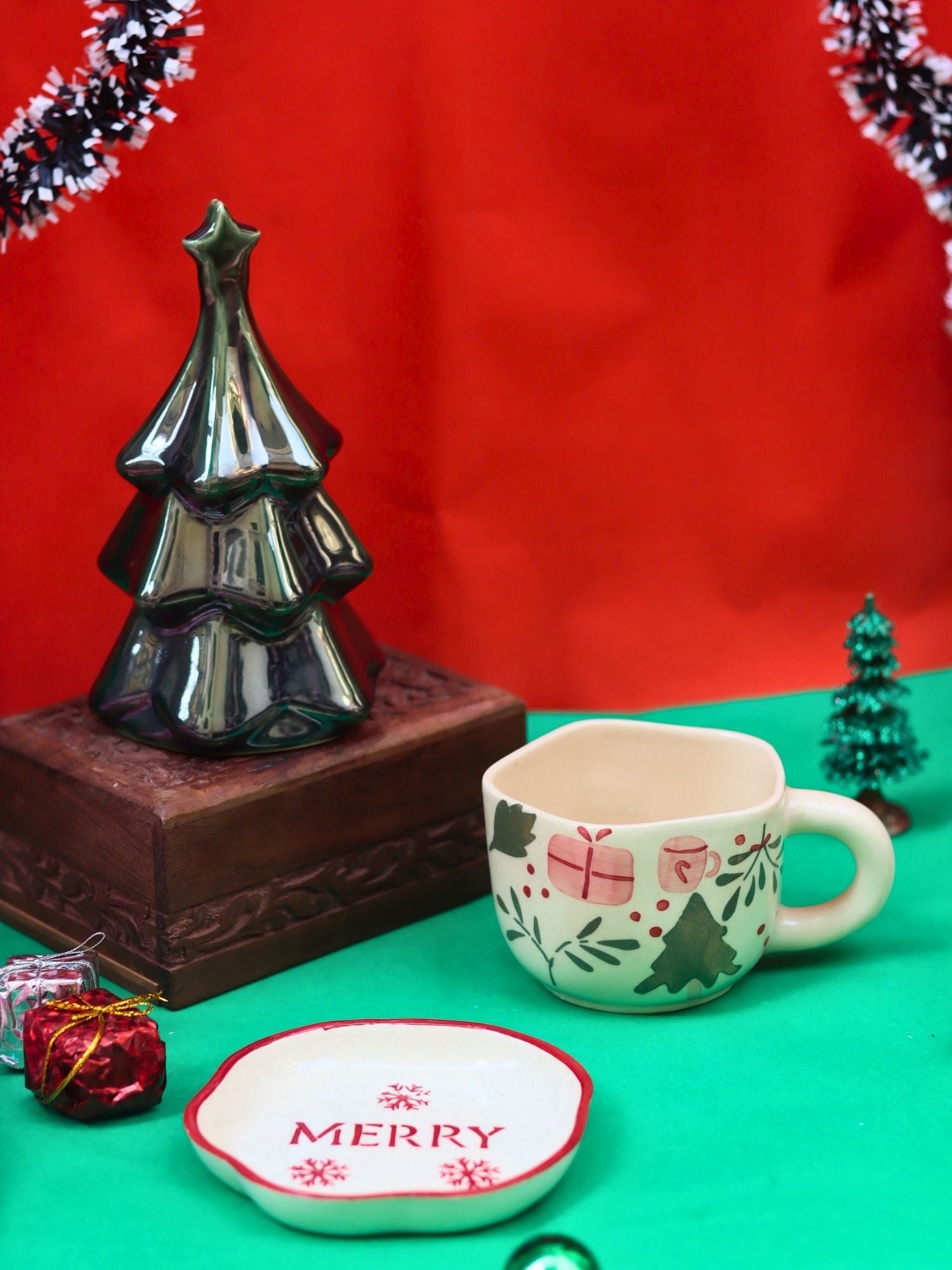 Set of 3 - Christmas Charm Combo handmade in India