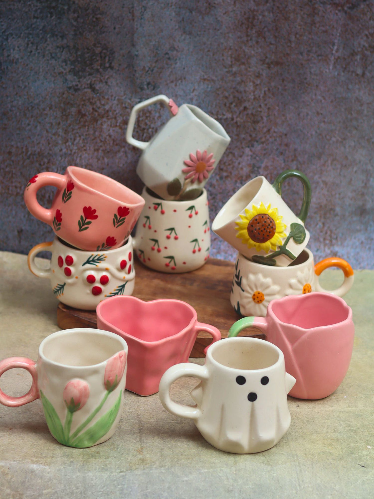 Set of 10 Coffee & Chill Mugs Combo (for the price of 7)