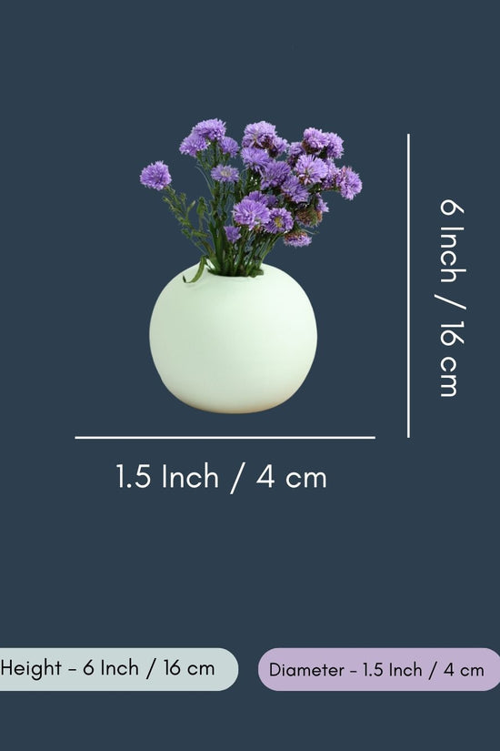 Light Green Round Planter