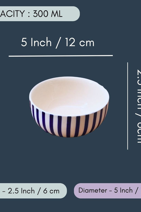 Thin Stripes // Bowl