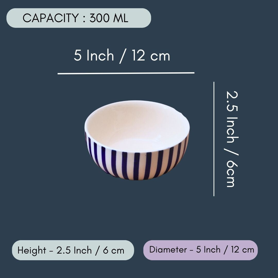 Thin Stripes // Bowl