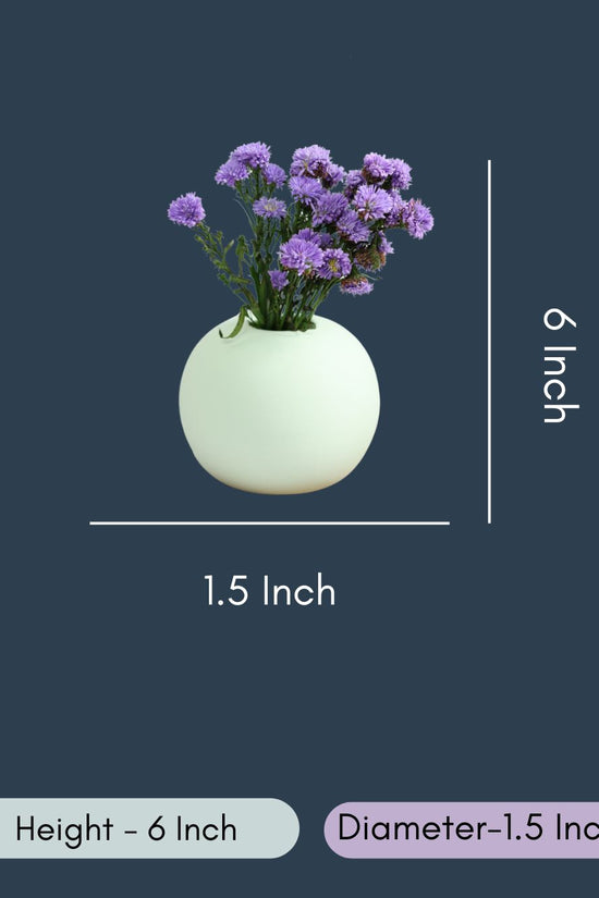 Light Green Round Planter