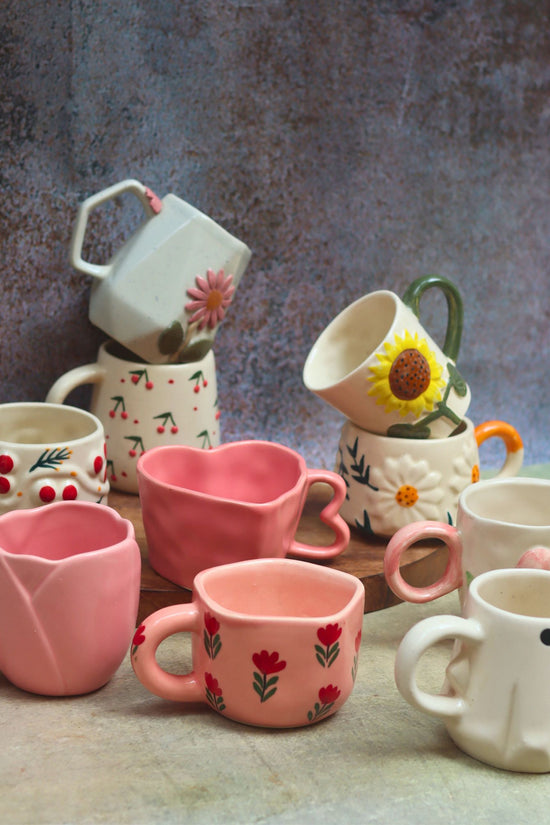 Set of 10 Coffee & Chill Mugs Combo (for the price of 7)