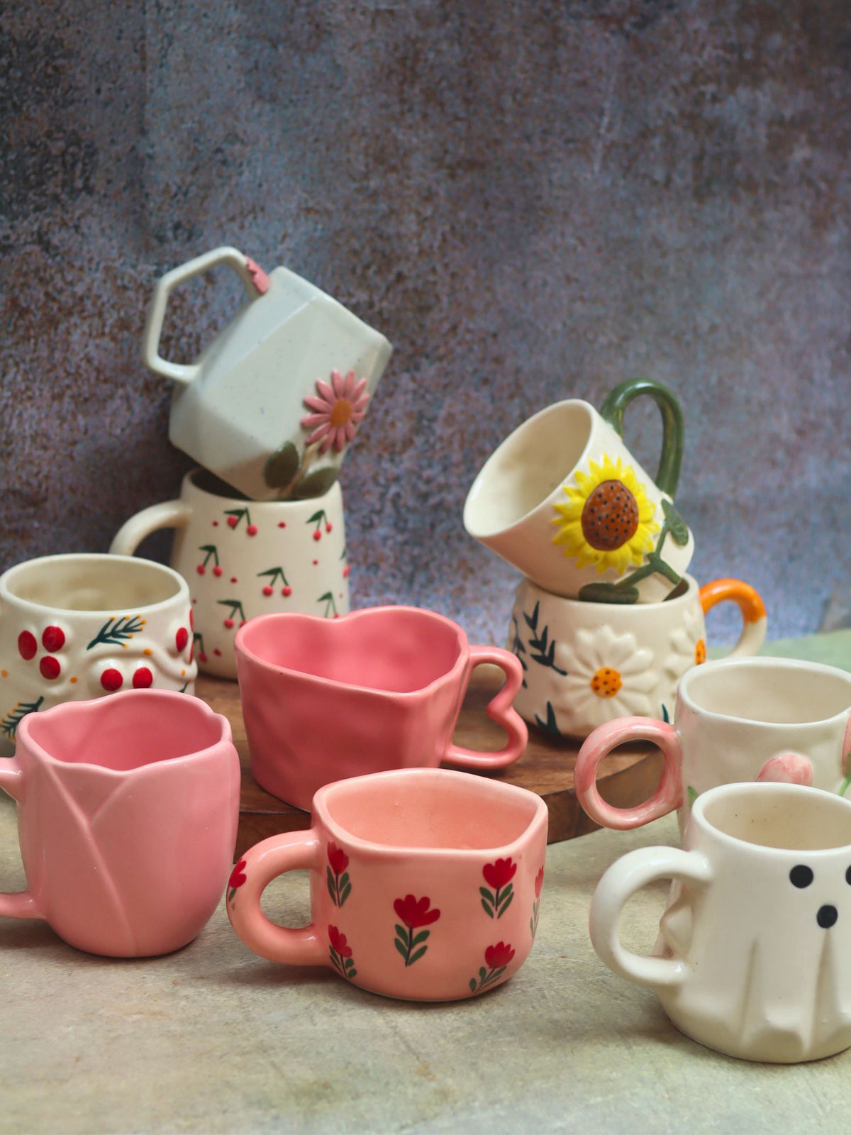 Set of 10 Coffee & Chill Mugs Combo (for the price of 7)