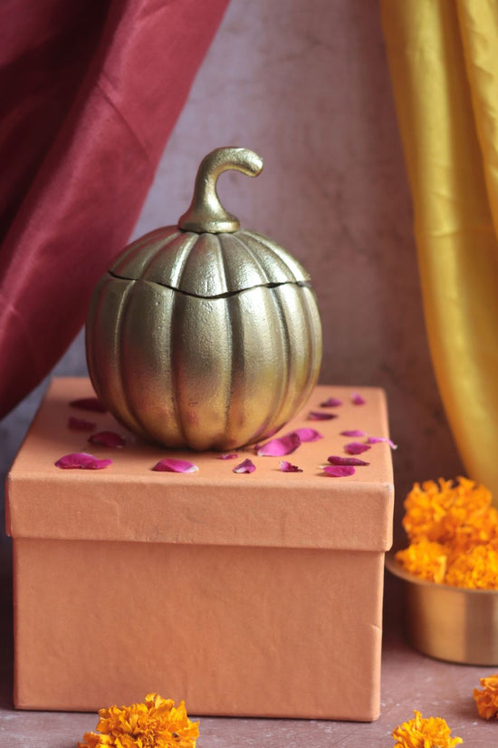 Swarn Pumpkin Jar Diwali Gift Box handmade in india