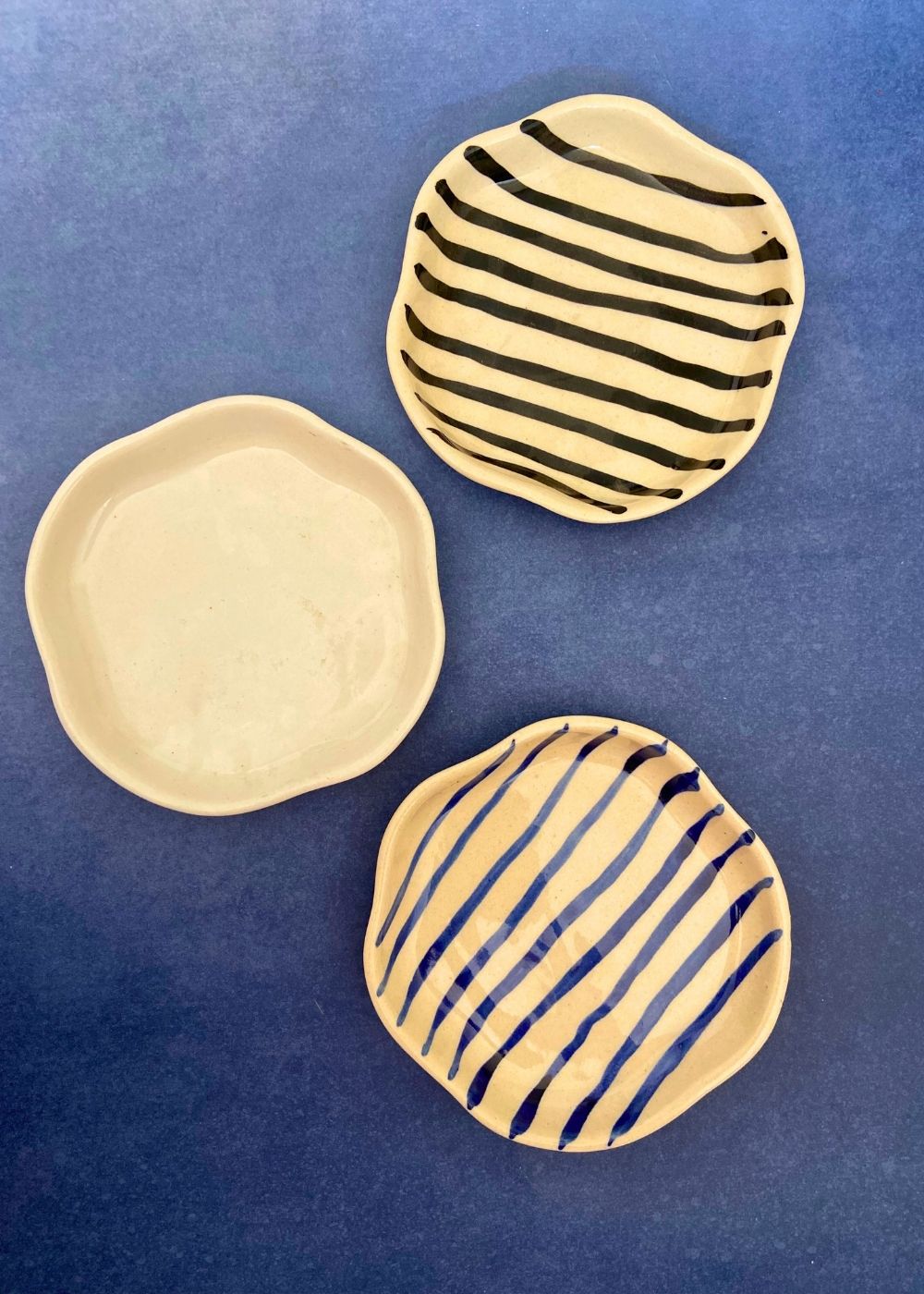 handmade dessert plates 