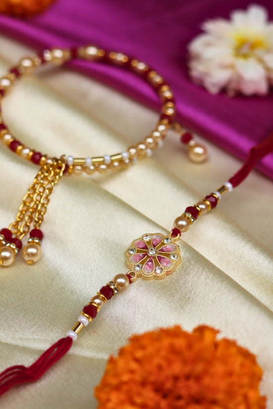handmade Stylish Bhaiya Bhabhi Rakhi