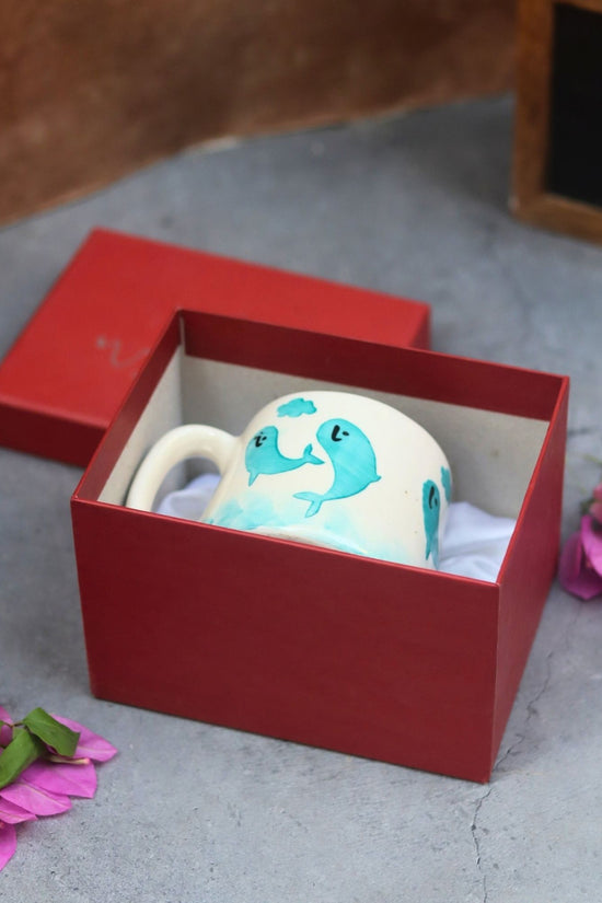 Dolphin Mug in a Gift Box with premium quality material