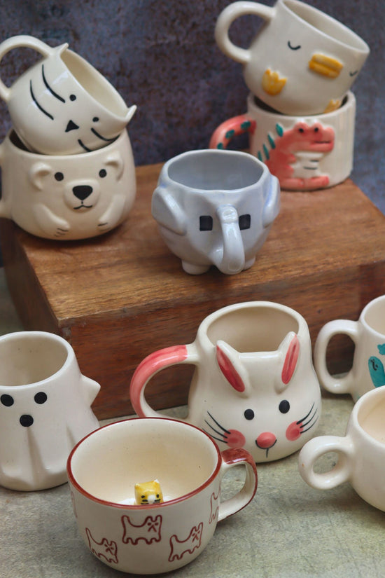 Set of 10 Mystic Animal Mugs (for the price of 7)