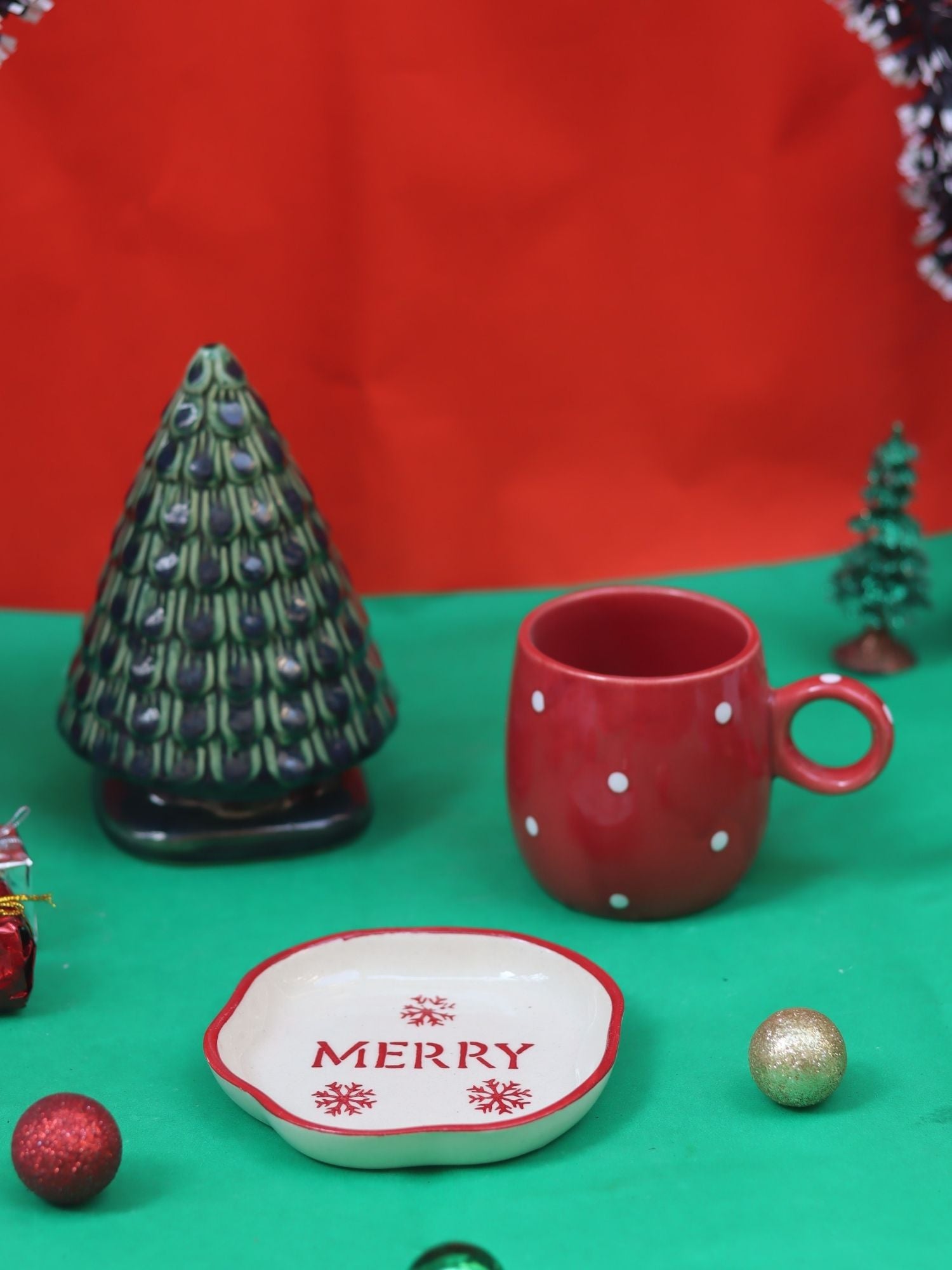 Set of 3 - Christmas Glow Combo handmade in India