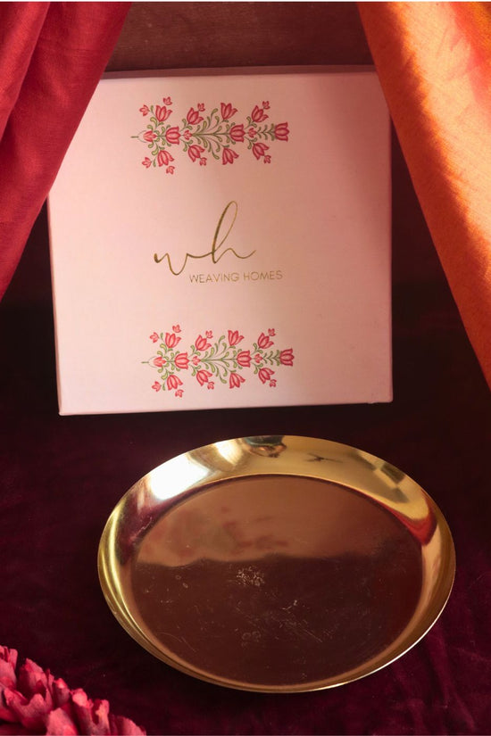 Daawat plate in a Gift Box made by Metal