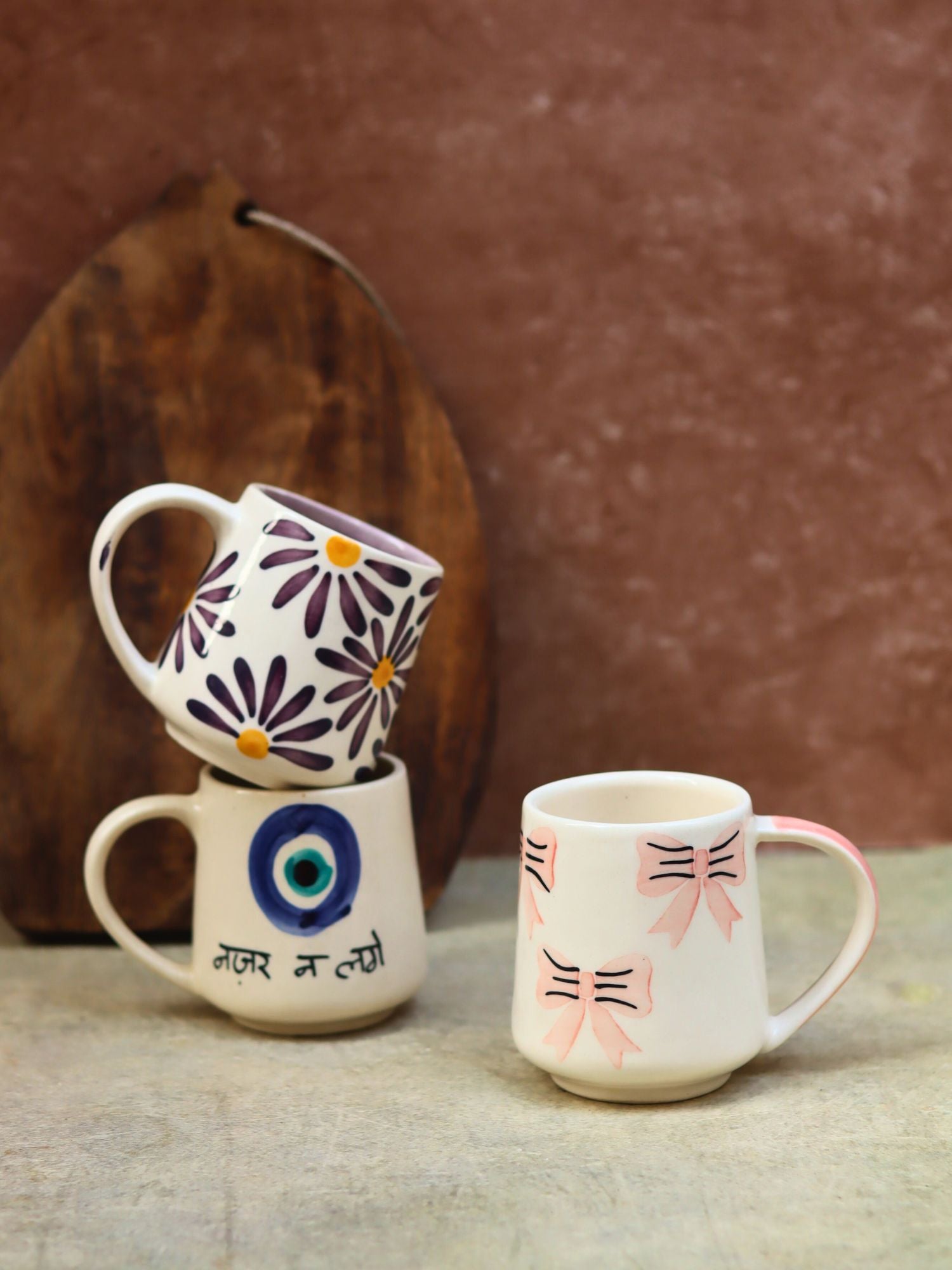 Set of 3 - Coffee Lover Mugs combo with premium quality material