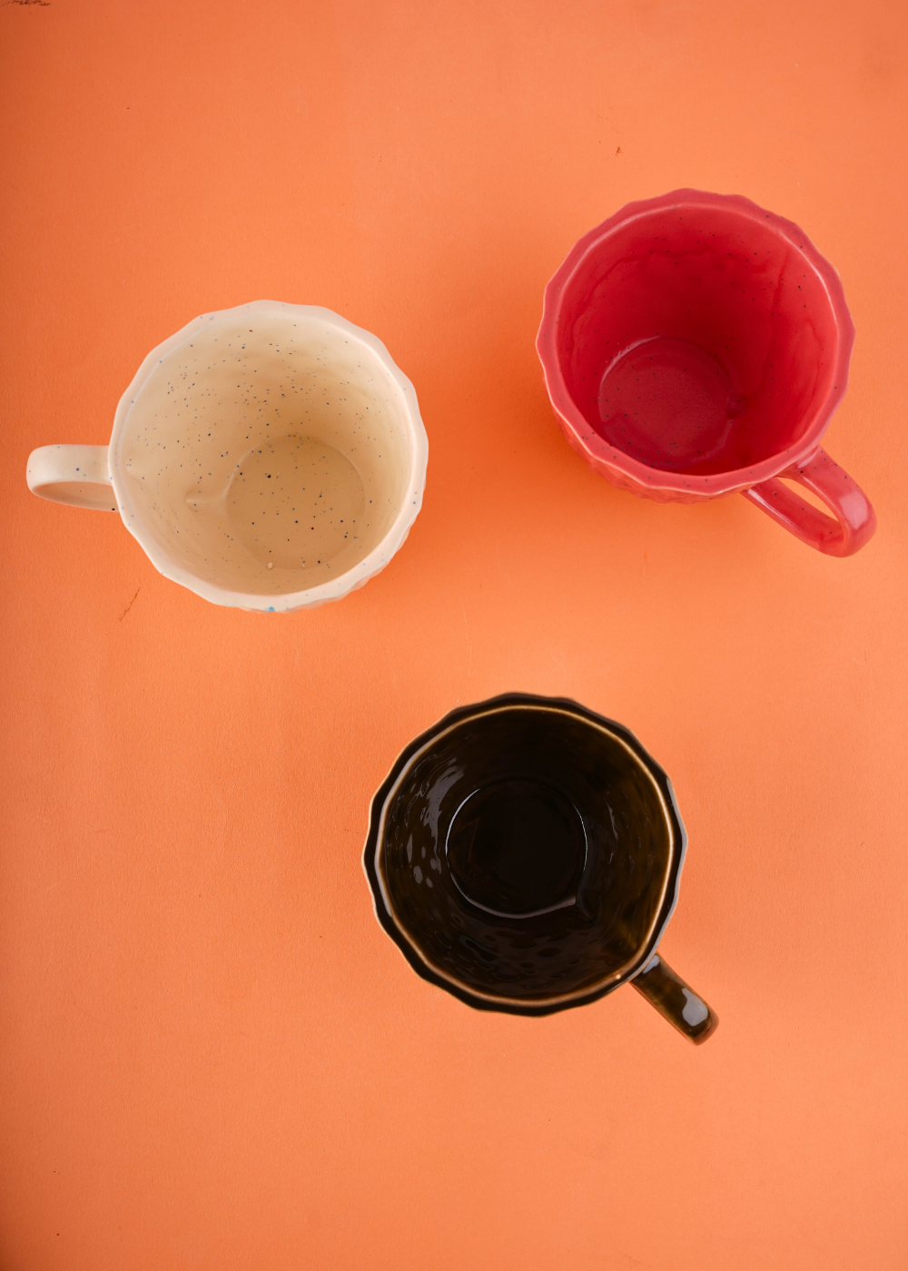 diamond mugs made by ceramic 