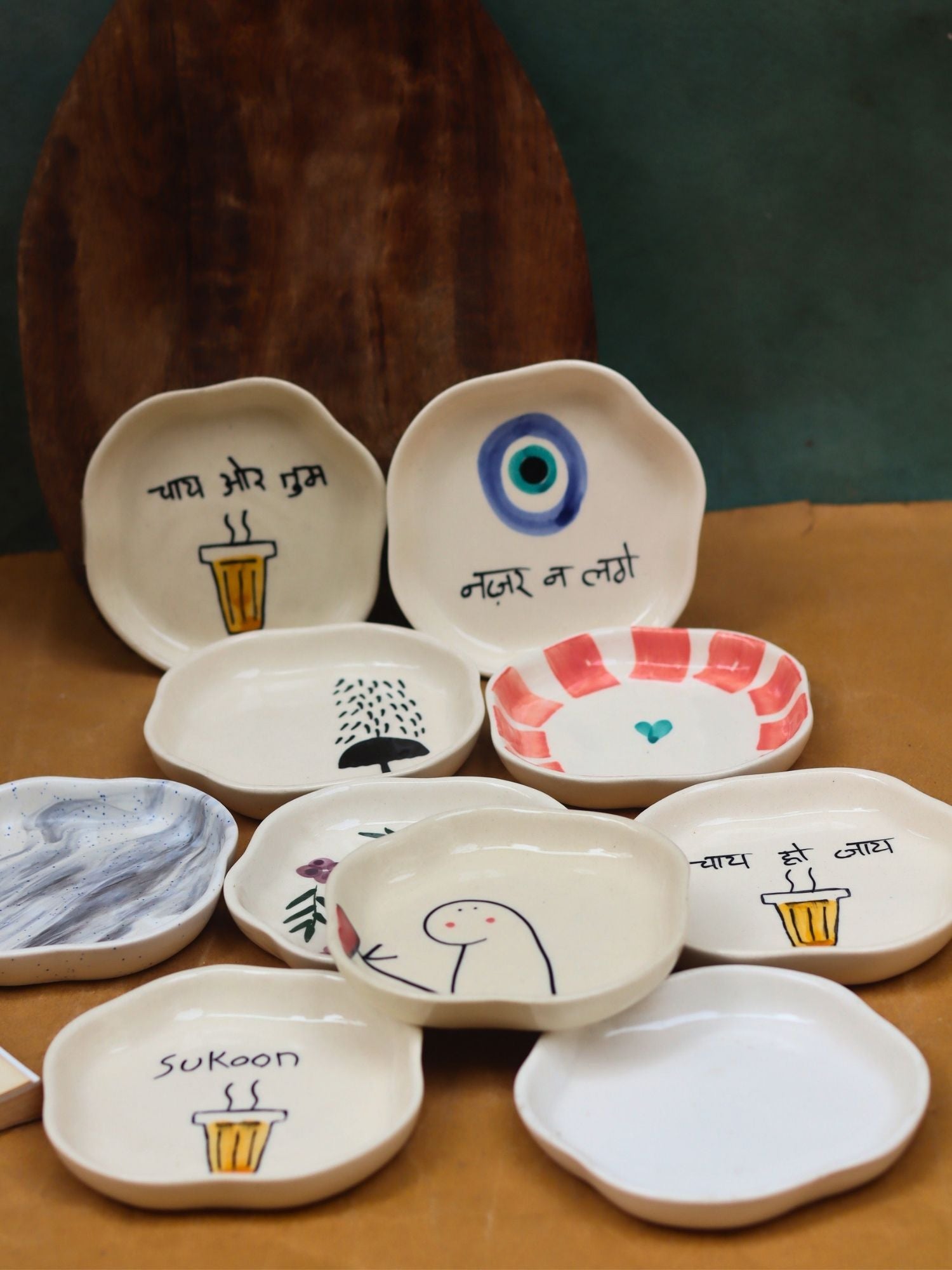 Set of 10 Sugar Treat Dessert Plate (for the price of 7)