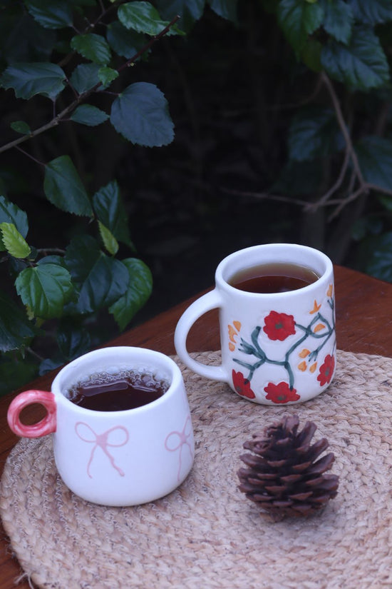 Girlie Bow Mug & Garden Dreams Mug with premium quality material
