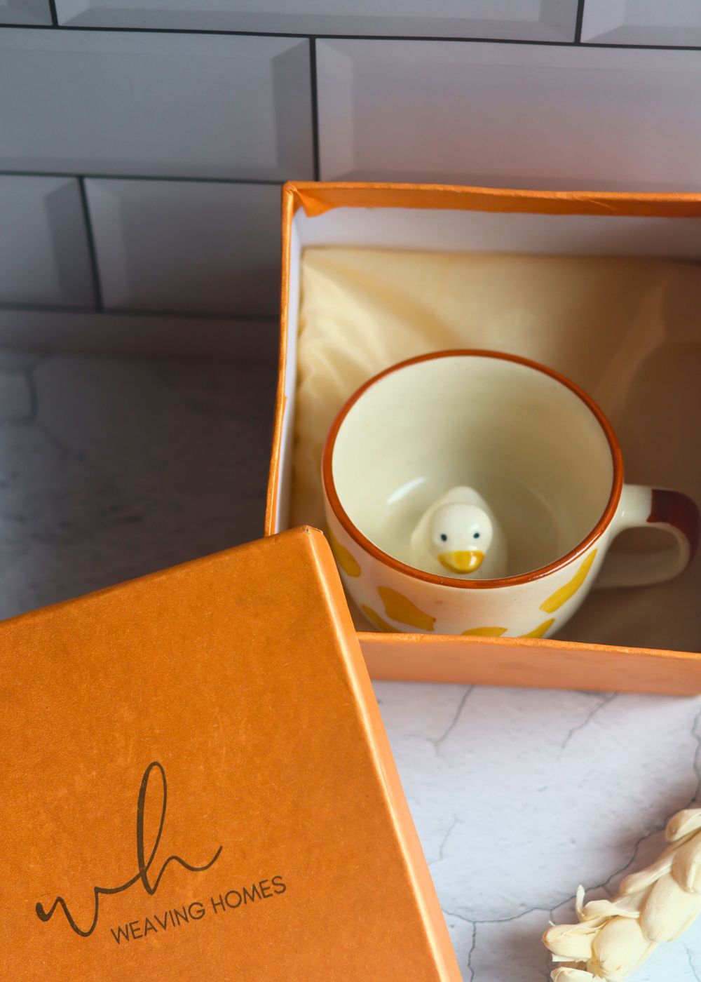 duck Mug in a gift Box made by ceramic