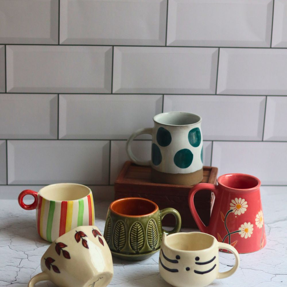 pay for 4, get 6 mugs made by ceramic