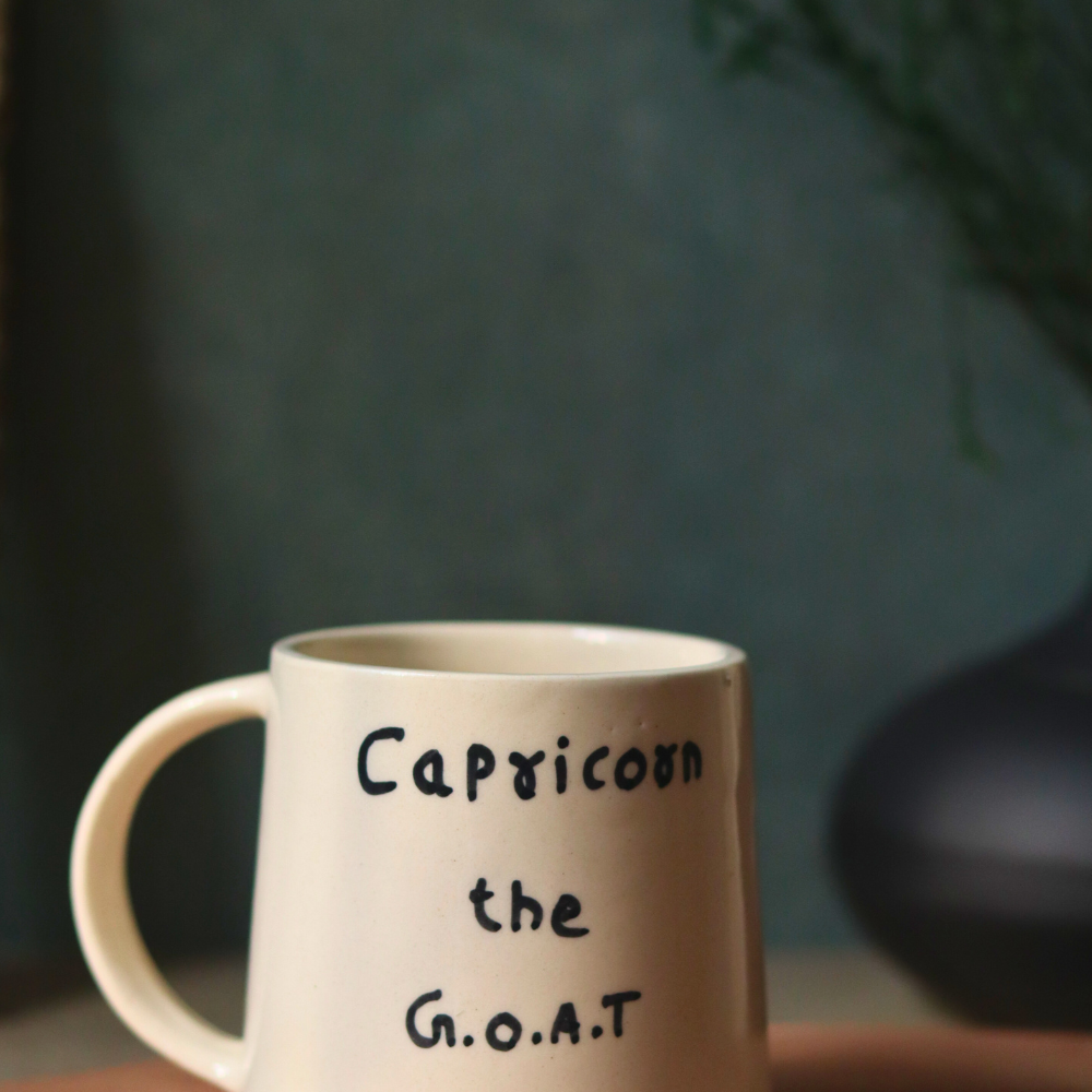 Ceramic Coffee Mug Quoted Capricorn 