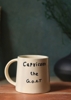Ceramic Coffee Mug Quoted Capricorn 