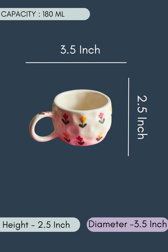 Tulip & Floral Bliss Mugs - Set of 2