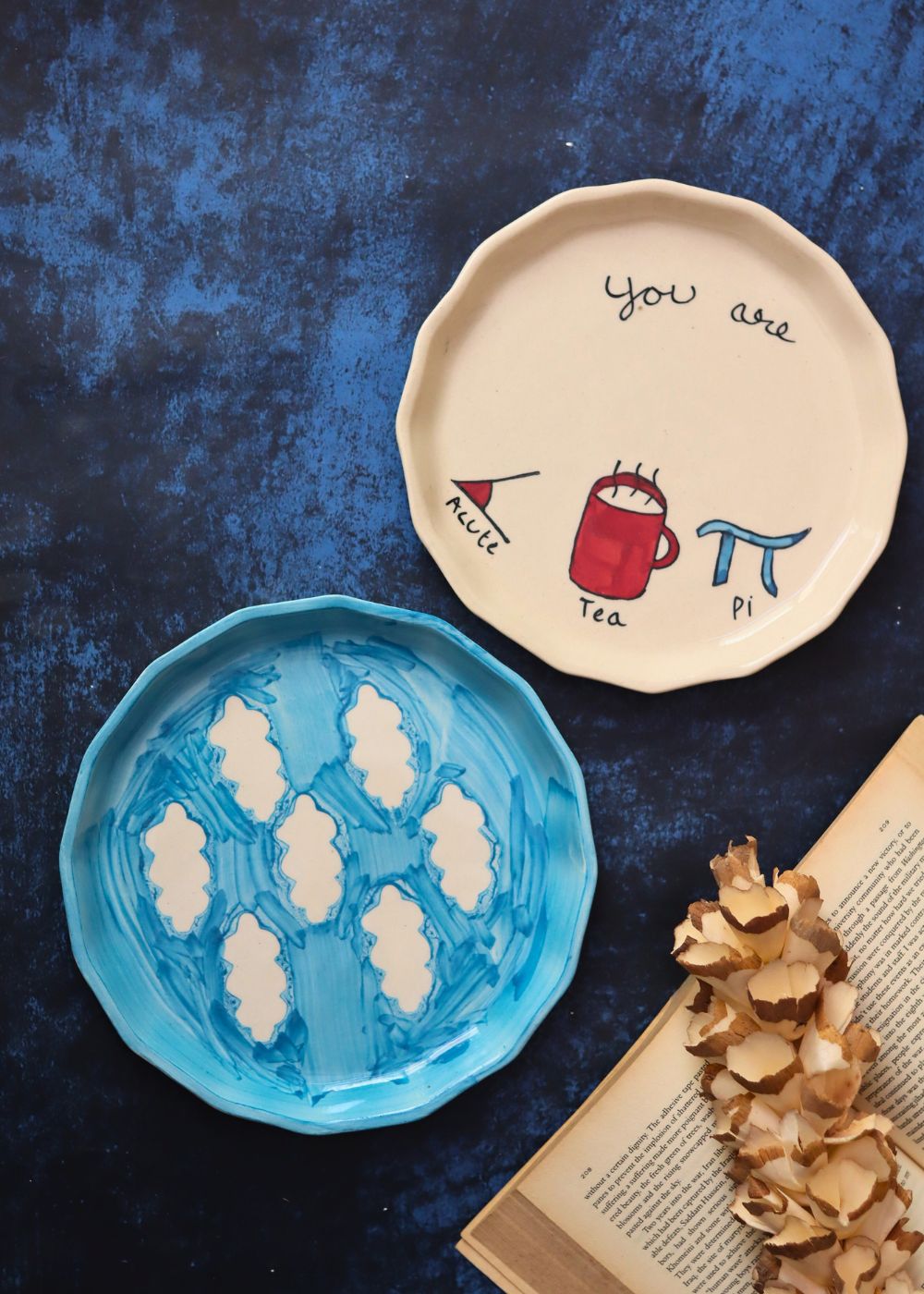 Cloud & Cutie pie Plate with premium quality material