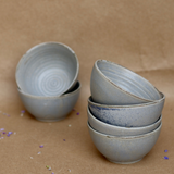 Handmade ceramic dinnerware bowls 
