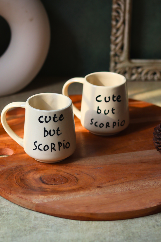 Handmade ceramic mugs