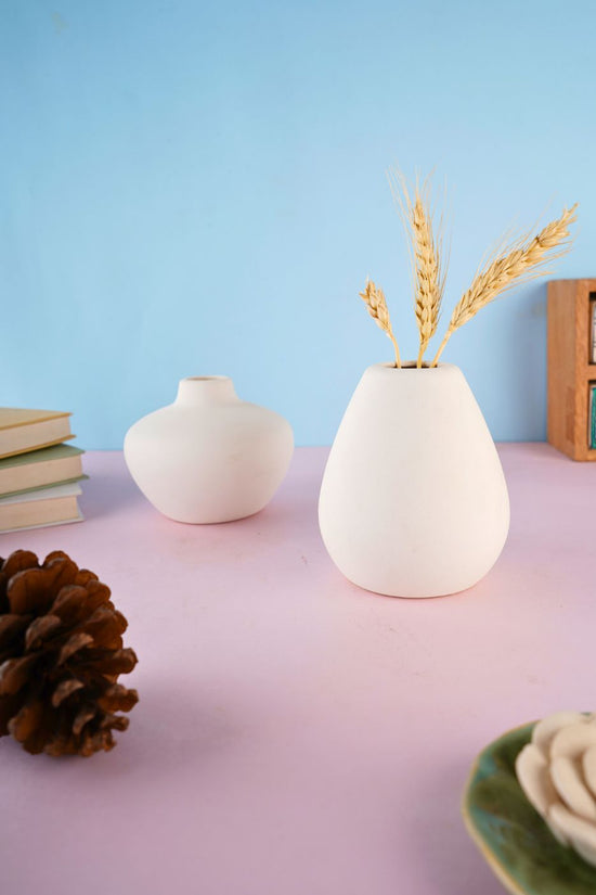 esoteric vases with matte finish