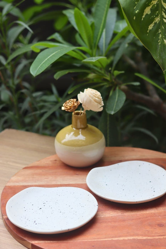 misfit plate handmade in india