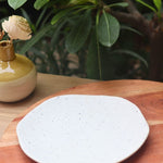 Handmade misfit dessert plate 