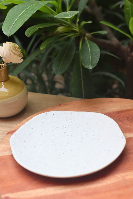 Handmade misfit dessert plate 
