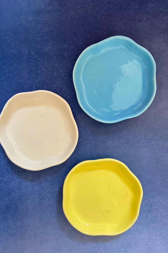 Handmade dessert plates 