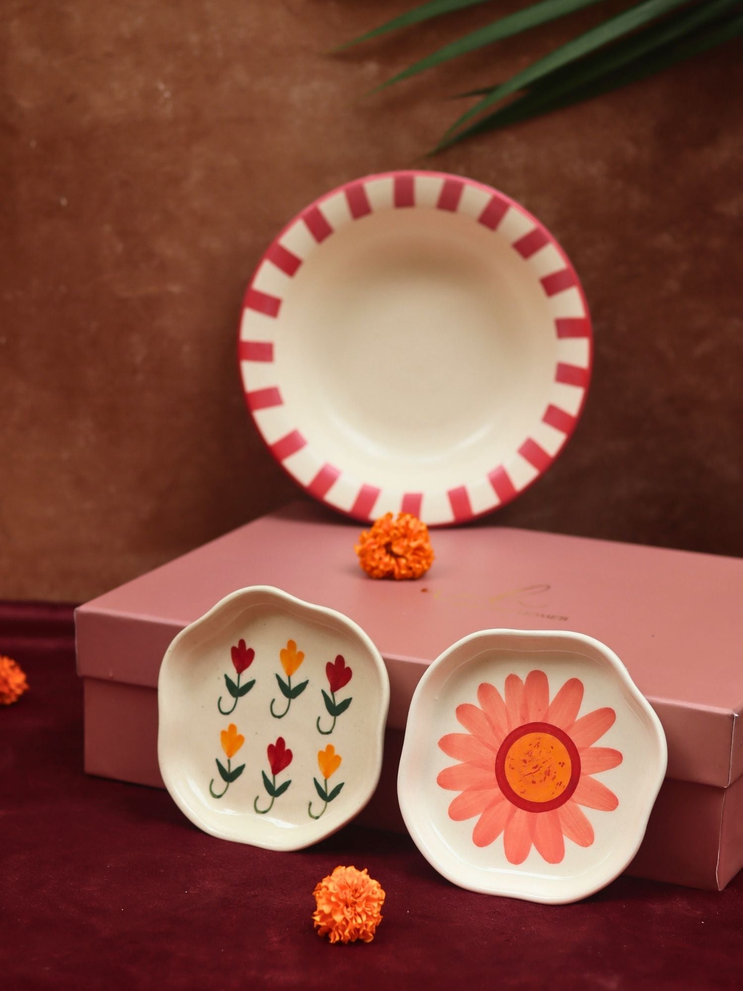 The Floral Luxe Gift Hamper handmade in India