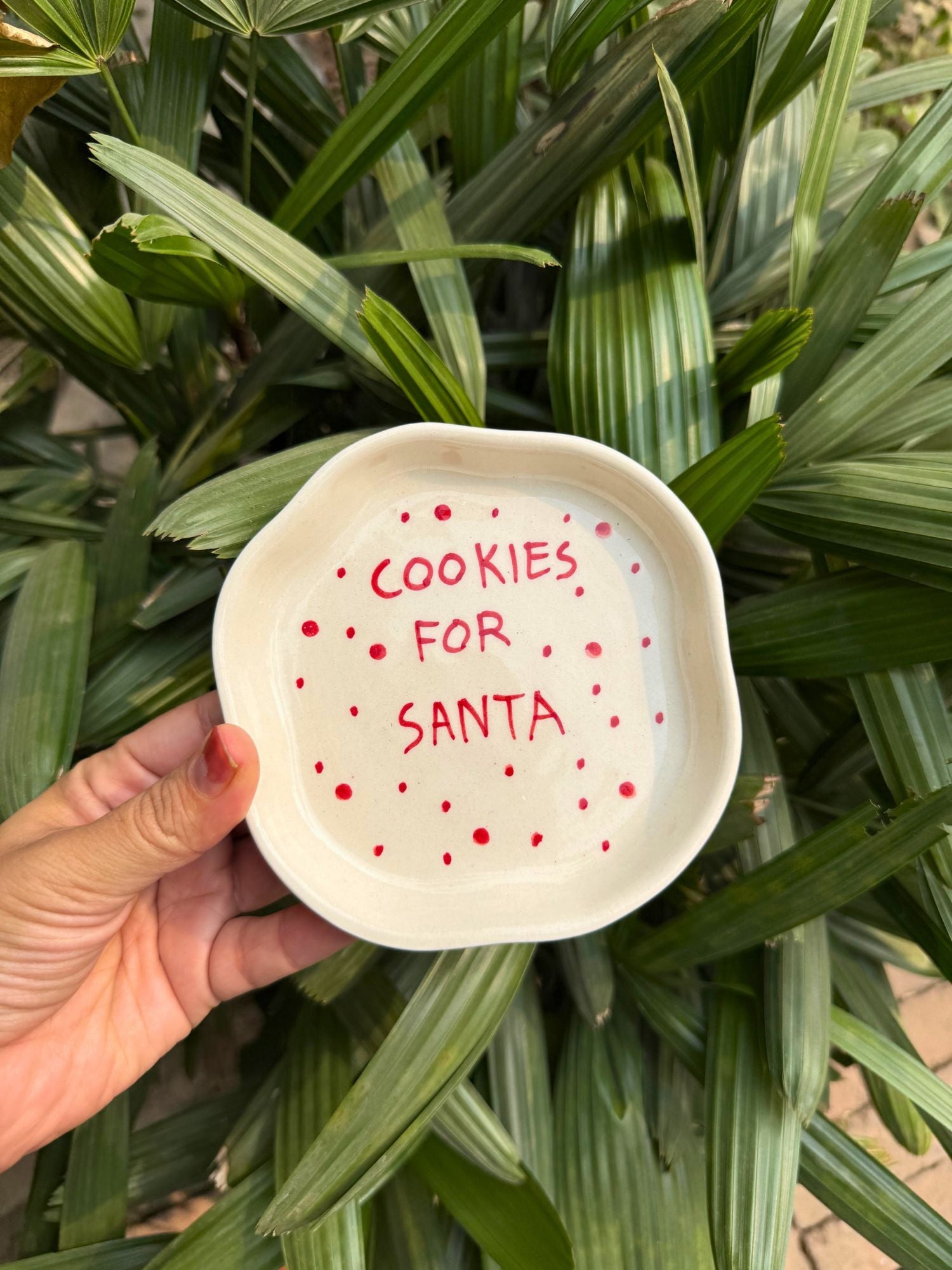 Cookies for Santa Dessert Plate with premium quality material