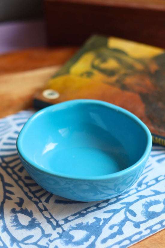 sky blue nut bowl with premium quality