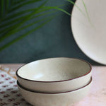 Ivory Bliss Curry Bowl made by ceramic