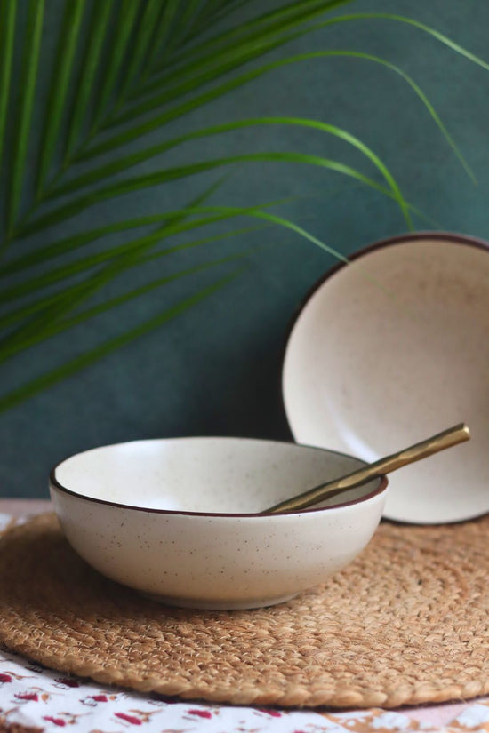 Ivory Bliss Curry Bowl with premium quality material